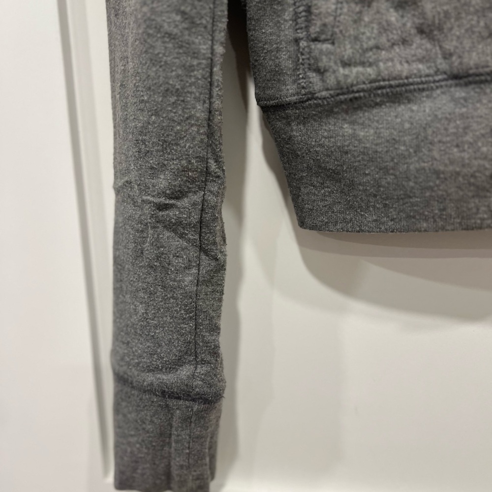 Hollister Women's Charcoal Bomber Jacket - Picture 4 of 12